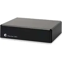 Pro-Ject Phono Box E BT 5 svart - skivspelarförstärkare med Bluetooth-sändare, svart, svart