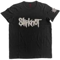 Ginza.se Slipknot: Unisex T-Shirt/Logo & Star (Black) (Applique) (Medium)