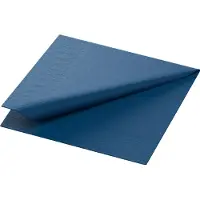 Duni Servett 24x24 cm 2-lagers mörkblå, 8 pk x 300 st/förp.