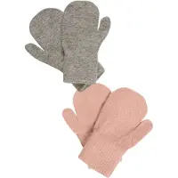 CeLaVi Handskar mörkgrå / rosa