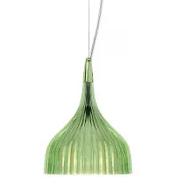 Kartell Taklampa , É, Grön, Vardagsrum, Plast, Design