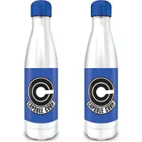 Ginza.se Dragon Ball Z: (Capsule Corp) Metal Drink Bottle