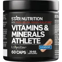 Star Nutrition Ultimate Vitamins & Minerals Athlete 60 kapslar