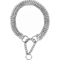Trixie Stop The Pull Chain Collar Silver 60 cm