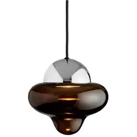 Design By Us Taklampa , Nutty, dimbara, Brun / rost, Vardagsrum, Glas, Design