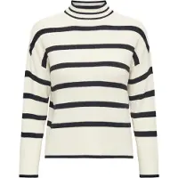 ONLY Tröja 'ONLIbi' beige / svart