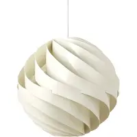 Gubi Taklampa , Turbo, dimbara, Vit, Vardagsrum, Aluminium, Design