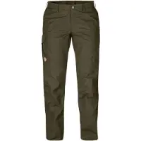 Fjall Raven Women's Karla Pro Trousers Curved Dark Olive