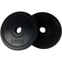 Tunturi Rubber 2.5kg Viktplatta 2 Enheter