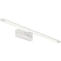 QAZQA Vägglampa vit 62 cm inkl LED IP44 - Jerre