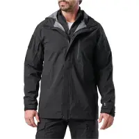 5.11 Tactical Force Rainshell Jacket (Färg: Svart, Storlek: Large)