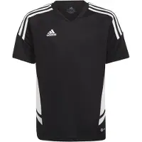 Adidas Tränings T-Shirt Condivo 22 - Svart/Vit Barn, storlek 140 cm