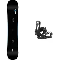 Eider - Snowboardpaket - Paketen Ticket 2023 för Unisex - Svart