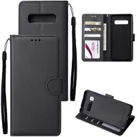 Mtp Products Samsung Galaxy S10+ Plånboksfodral med Stativfunktion - Svart