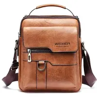 Mtp Products Weixier Vintage Universell Axelremsväska - Ljusbrun