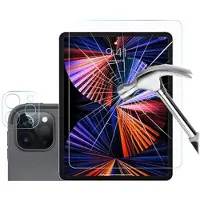Mtp Products iPad Pro 12.9 2021/2022 Härdat Glas Skyddsset - Genomskinlig