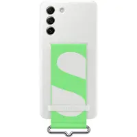 Samsung Fodral Samsung Silikonfodral Rem Till Galaxy S21 Vit