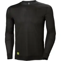 Helly Hansen Workwear Lifa crewneck underställ 75105 svart str. XL