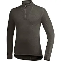 Woolpower Zip Turtleneck 400 Pine Green