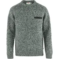 Fjällräven - Tröjor - Lada Round-Neck Sweater M Grey för UnisexUll - Storlek S - Grå