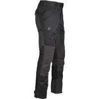 Deerhunter Men's Rogaland Stretch Trousers with Contrast Black