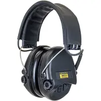 Sordin Supreme Pro-X hörselskyddet, Hear2, Leather band, svart