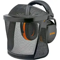 Stihl 00008840254 ansiktsskydd hörselskydd kort, nylonnät