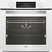 Beko BBIM14300WMS - Ugn - med ångfunktion - inbyggd - fördjupning - bredd: 56 cm - djup: 55 cm - höjd: 59 cm - med självrengöring - Klass A - vit