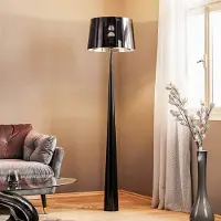 Aluminor Golvlampa Totem LS, Svart, Vardagsrum / matsal, Metall, Modern, Golvlampa