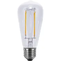 Segula 55700 LED-lamp EEK F (A - G) E27 6.5 W = 51 W Varmvit (Ø x L) 65 mm x 145 mm 1 st