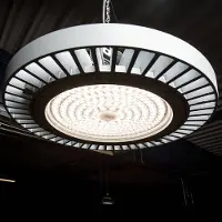 LTS LED-spotlight till hallen FLC 840 pendellins 66° 106W, Aluminium / grå / zink, Aluminium / grå / zink, Hall spotlights