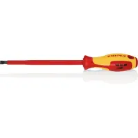 Knipex VDE VDE Spårskruvmejsel Klingbredd: 8 mm Klinglängd: 175 mm DIN EN 60900