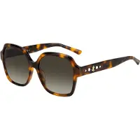 Jimmy Choo Square Dam Dark Havana Brown Gradient Rella/G/S
