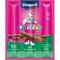 Vitakraft Anka Och Kanin Katt Pinne 20 Enheter