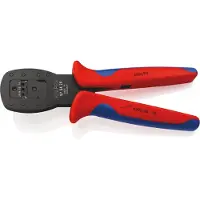 Knipex -Werk 97 54 26 Crimptång Mini-Fit Inkl. positioneringshjälp D-SUB-kontakt hane