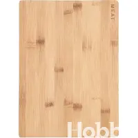 Maku Skärbräda i bambu 33 x 24 x 1,4 cm – Svart kant