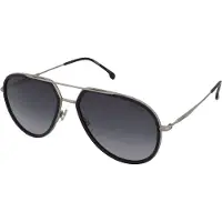 Carrera 295 S 807 9o uniSex solglasögon Black Silver/58