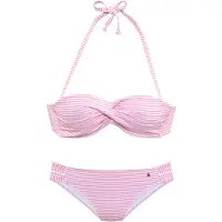s.Oliver Bikini ljusrosa / vit
