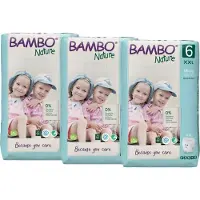 Bambo Nature Blöja för barn, byxblöja, miljömärkt, Pants, str. 6 (5 st.)