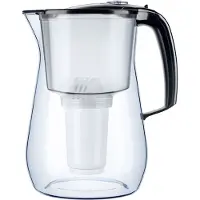AQUAPHOR Provence 4.2 l CZARNY, Kanna, 4,2 l, Svart, Transparent, Plast, Åttkantig, Provence