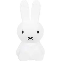 Mr Maria Bordslampa Miffy, dimbar, Vitt / opal, Barnrum, Syntetmaterial, Bordslampa