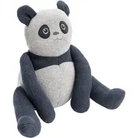 Smallstuff Barnvagnskudde - 40 cm - Panda - Denim - - One Size - Barnvagnskudde