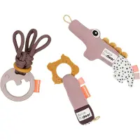Done by Deer Gåvoset - 3 st - Deer Friends - Powder - - One Size - Aktivitetsleksaker
