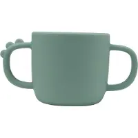 Done by Deer Mugg - Silikon - Croco - Blå - - One Size - Mugg