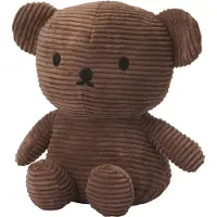 Bon Ton Toys Gosedjur - 24 cm - Boris Bear - Corduroy Brown - - One Size - Gosedjur