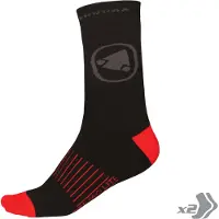 Endura Thermolite II Socks 2 pack Men svart EU 42,5-47 2022 Strumpor