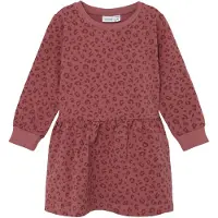 Name it Sweatklänning - Noos - NmfTekko - Deco Rose - - 56 - Klänning