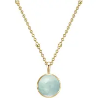 Glanzstücke Halsband opal / guld
