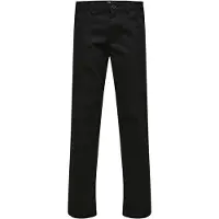 Selected New Miles Straight Fit Chinobyxor