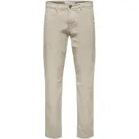 Selected New Miles Slim Fit Chinobyxor